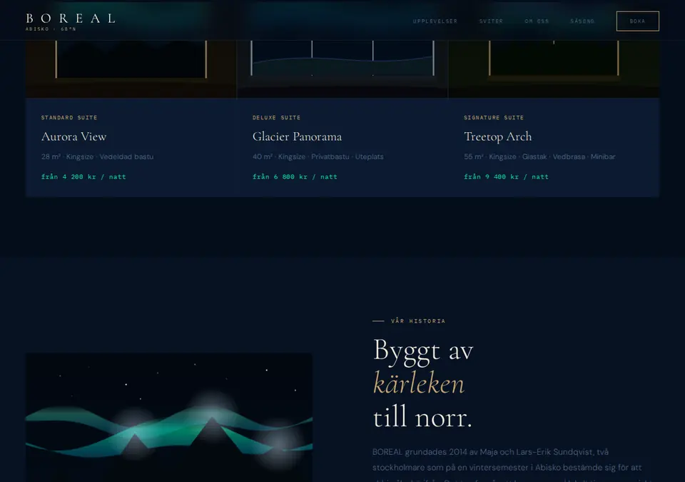 BOREAL sviter